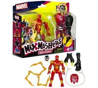 MixMashers Marvel Spider-Man Iron Spider Deluxe Collectable Action Figure