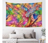 MIXMEY Cool And Chic Tapestry 60"X40", Colored Butterfly Printed Pattern Print Wall Decoration Tapestry For Living Room Bedroom Dormitory Cafe Artistic Easter Party Easy To Hang