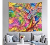 MIXMEY Cool And Chic Tapestry 60"X51", Colored Butterfly Printed Pattern Print Wall Decoration Tapestry For Living Room Bedroom Dormitory Cafe Artistic Easter Party Easy To Hang