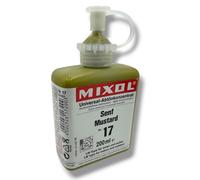 Mixol Stainer Mustard Yellow Brown 200ml Highly concentrated water or oil liquid