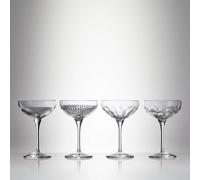 Mixology Coupe Large, Mixed Set of 4
