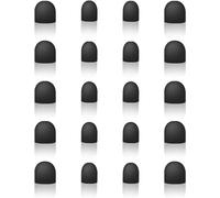 Mixoo Stylus Pens for Touch Screens Replacement Rubber Tips, 10pcs 0.24'' and 10pcs 0.18'' Rubber Tips, 2 in 1 Tablet Touch Screen Pen Tip for B0B1TPB3XY