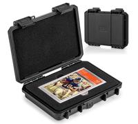 MIXPOET Graded Card Storage Box, Top Loaders Storage Case, Sports Trading Card Box, Cards Slab Case PSA MTG CSG BGS SGC Magnetic Card Holder, Waterproof Carrying Case