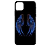 Mixroom - Back case cover in soft TPU silicone for Honor X5c / X5c Plus Blue Wings pattern N782