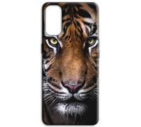 Mixroom - Back case cover in soft TPU silicone for Oppo A5 4G / 5G / Oppo A5m Tiger H124