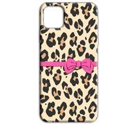 Mixroom - Back case cover in soft TPU silicone for Oppo Find X9 Pro with leopard print pattern C35