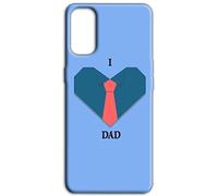 Mixroom - Back case cover in soft TPU silicone for Samsung Galaxy A17 4G / 5G I Love My Dad N957 pattern