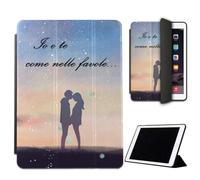 Mixroom - Case for iPad Air 5 Model 2022 10.9 Inches Cover for Apple iPad Smart Case Protective Folding Stand Stand Design Me and You Like in Fairy Tales U904