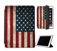 Mixroom - Case for iPad Mini 6 8.3 Inch Model 2021 6th Gen. Cover for Apple iPad Smart Case Folding Protective Stand Stand Design Flag of America LN48