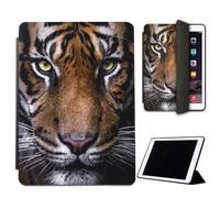Mixroom - Case for iPad Pro 10.5 Inch Model 2017 Cover for Apple iPad Smart Case Foldable Stand Stand Design Tiger LN124