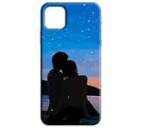Mixroom - Cover Back Case in Soft TPU Silicone for Honor 400 Lite 5G Couple Pattern Under The Stars Romantic N970