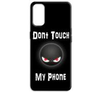 Mixroom - Cover Back Case in Soft TPU Silicone for Samsung Galaxy A17 4G / 5G Design Don't Touch My Phone I131