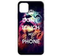 Mixroom - Soft TPU Silicone Back Case Cover for OPPO A5x 5G / 4G Pattern Sparrow Don't Touch My Phone Lion M777