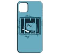 Mixroom - Soft TPU Silicone Back Case Cover for OPPO Reno 14F / FS 4G / 5G Pattern Keyboard Button Esc from Prison M617