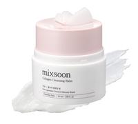 mixsoon Collagen Cleansing Balm - Twist & Grind Makeup Remover with PDRN & Hydrolyzed Collagen, Hydrating Face Cleanser for Sensitive Skin, Refillable Eco-Design, 50ml