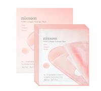 mixsoon PDRN Collagen Hydrogel Mask, Deeply Hydrating & Firming, Elasticity, Collagen Peptide Face Mask SkinCare, Korean Glass Skin Care (5ea)