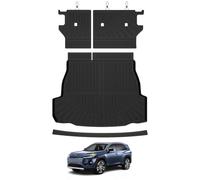 Mixsuper Cargo Liner for Toyota RAV4 Hybrid 2026 (Not for PHEV), Custom Fit Trunk Mat with Backrest Mats, Rear Bumper Protector & Drawstring, All Weather TPE Cargo Tray Accessories