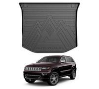 Mixsuper Custom Fit for Cargo Liner 2011-2021 Jeep Grand Cherokee All Weather Durable Odorless Rear Trunk Liner Cargo Mat Black