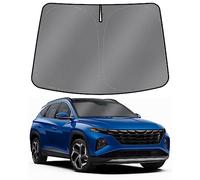 Mixsuper Liner Windshield Sun Shade for 2022-2023 Hyundai Tucson Windshield Sunshades Front Window Sun Shades Cover for Tucson Accessories Foldable Sun Visor Keep Cool Block UV Heat