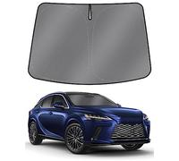 Mixsuper Liner Windshield Sun Shade for Lexus RX 2023-2025 2026, RX350h RX450h Windshield Sunshades for Lexus RX Accessories Foldable Sun Visor Front Window Sun Shades Cover Keep Cool Block UV Heat