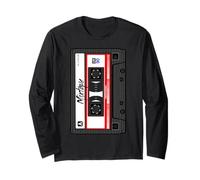 Mixtape Audio Cassette Tape 90s Party 80s Outfit Music Mix Long Sleeve T-Shirt