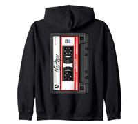Mixtape Audio Cassette Tape 90s Party 80s Outfit Music Mix Zip Hoodie