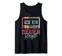 Mixtape Cassettes Retro Vintage Music Cassette 90s 80s Tape Tank Top