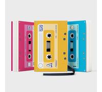 Suck UK | Cassette Tape Mini Notebooks | 3 Pack Small Notebooks Pocket Size | 80s Music Themed Novelty Gifts For Men | Small Note Pads & Pocket Notebook | Notebook & Retro Lined Note book