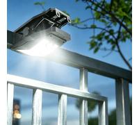 Mixtooltoys Clip on Solar Lights Outdoor with Motion Sensor,Solar Fence Lights with 58 LEDs,Waterproof Security Light for Chain Link,Gutter,Camping,Wall