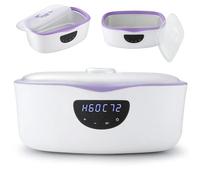 Mixtric Aluminium Paraffin Wax Machine for Hand and Feet Treatment, 4000ml Large Capacity Paraffin Wax Warmer, Fast Heating Wax Warmer with Auto and Manual Mode,A