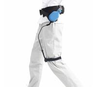 Mixtric Bionic Power Walking Aid, Adjustable Lower Limb Assisted Rehabilitation Trainer, Mobility Assistance Equipment for Adults & Elderly,Left leg Blue,M