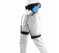 Mixtric Bionic Power Walking Aid, Adjustable Lower Limb Assisted Rehabilitation Trainer, Mobility Assistance Equipment for Adults & Elderly,Both legs Blue,M