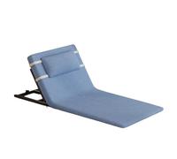 Mixtric Electric Adjustable Bed Backrest, Lifting Adjustable Bed Back Rest, 2-80° Lift Range, Wired Remote Control, for Elderly, Pregnancy, Patients, Handicap, Home Hospital Care,Blue,Long A