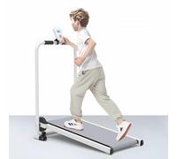 Mixtric Foldable Kids Treadmill, Self-Propelled Indoor Exercise Machine for Kid with Workout Display, Compact Workout Equipment for Home Play Gym Fitness,Grey