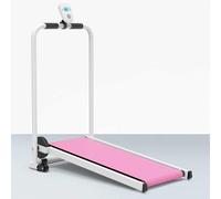 Mixtric Foldable Kids Treadmill, Self Propelled Workout Treadmill for Indoor Play Gym, Toddler Treadmills with Display, Small Exercise Equipment for 3-15 Year Old,Pink