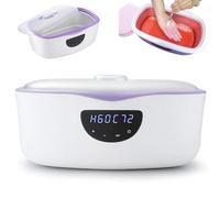 Mixtric Paraffin Wax Machine, Electric Wax Pot, 4000ml Aluminium, LED Display, Touch Control, Adjustable Temperature 45-75°C, Rapid Heat, Two Melting Modes, for Hands and Feet,A