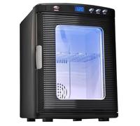 Mixtric Reptile Egg Incubator, 25L Capacity Mini Digital Incubator, Portable Reptile Incubator Cabinet Style with Heating and Cooling 5-60°C, for Small Reptiles,Black