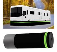 Mixtric Rv Skirting for Winter Camper Skirting Wind and Snow Proof Insulated for Travel Trailer Convenient Storage Car Skirt 31in High All-Season Available, Easy Installation,32m/105ft