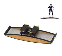 Mixtric Ski Machine, Glutes Workout Equipment, Stair Steppers for Exercise at Home, Home Exercise Body Balance Indoor Aerobic Fitness Equipment Waist Training Ski Simulator,130x33x25cm