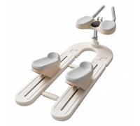 Mixtric Spine Twist and Stretch Trainer, 3 Adjustable Crawling Training Machine, Ab Machine Detachable Equipment for Back Pain Relief, Spinal Decompression & Core Activation, 220 LB Capacity