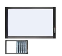 Mixtric X Ray LED Illuminator, X-Ray Viewer Film Illuminator Light Box, Acrylic Panel & Aluminum Frame, Adjustable Brightness, Flicker-Free, for Clinic and Hospital, Lab Equipment,81 * 50 * 2.5cm