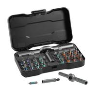 Mixturean 24 in 1 Magnetic Screwdriver Set, 24 in 1 Dly Screwdriver Set Magnetic Compact and Portable Ratchet, S2 Steel Multi-Purpose High Hardness Bit Set, Detachable T Ratchet Handle