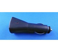 MixWare-MegaShop USB Car Adapter 1A 12V Cigarette Lighter Car Charger Universal Mobile Phone (Black)