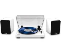 MIXX Analog System 5 Belt Drive Turntable with Speakers - White, White