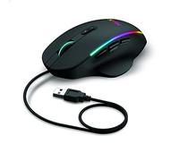 Mixx RAPIDX POINT - Optical RGB Wired Gaming Mouse -12,800 DPI Pointer Speed
