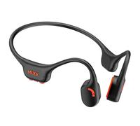 Mixx Resonate Pro Waterproof Bone Conduction Headphones | Open-Ear Bluetooth & MP3 Headset with 32GB Storage | IP68 Waterproof, Secure Fit, 7-Hour Battery | For Swimming, Running, Cycling, Gym
