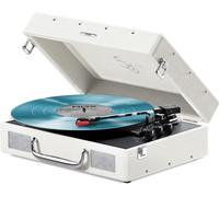 MIXX Revival 55 MRRP-55-CM-461 Belt Drive Bluetooth Turntable - Cream, Cream