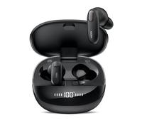 Mixx StreamBuds Charge 2 Mini True Wireless Earbuds, Bluetooth Wireless Earphones, 36 Hours Playtime, Digital Display, Wireless Charging, Hands-Free Calling - Black