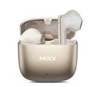 Mixx StreamBuds Custom 2 True Wireless Earbuds, Bluetooth Wireless Earphones, 24-Hour Playtime, Customizable Touch Controls, Zinc Alloy Case, Clear Voice Quad Mic