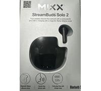 Mixx StreamBuds Solo 2 Black True Wireless Earbuds (3869)